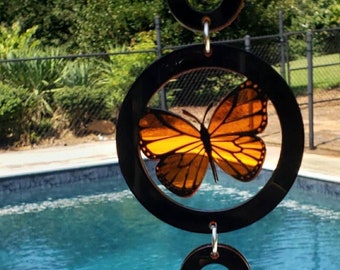 Suncatcher - Butterfly - Porch Decor - Acrylic - Made to Order
