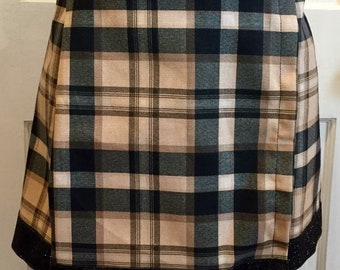 Kilt Adams noir pailleté