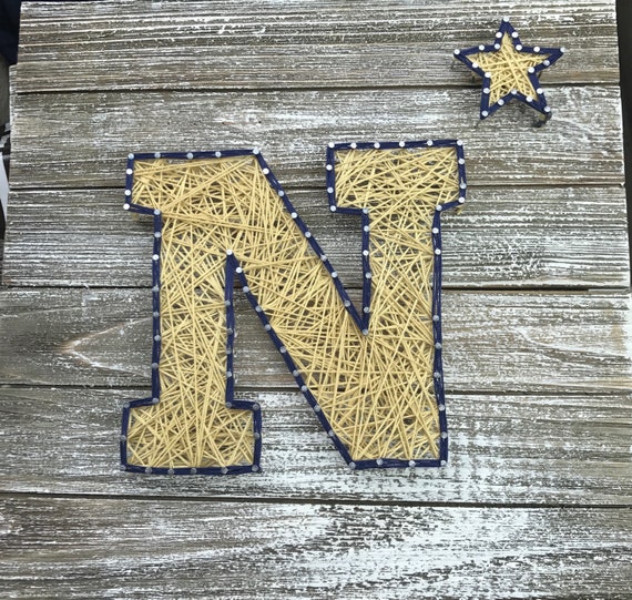 Naval Academy Custom String Art Board