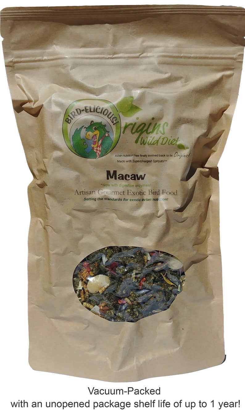 Macaw Organic Bird Food Bird-elicious Origins Wild Diet® the Best Bird ... - Organic Bird Food For Macaws