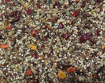COCKATIEL Organic Human-Grade Bird Food - BirD-elicious! Origins Wild Diet® - The Best Bird Food® 16oz HANDMADE