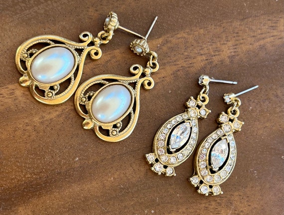 RESERVE FOR MARCIA Vintage 1928 Brand Earrings 2 … - image 8