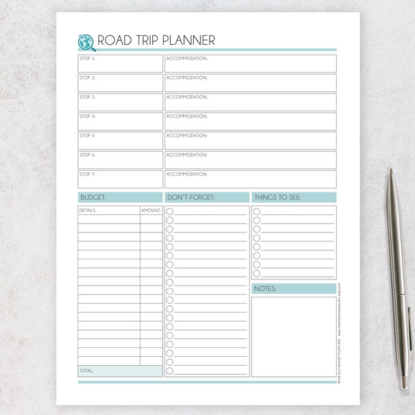 Journey Planner Etsy