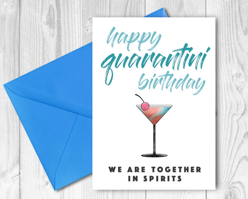 Printable Quarantine Birthday Card Print At Home Card Etsy Printable Quarantine Birthday Card Print At Home Card Etsy