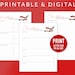 Christmas Meal Cooking Planner Printable Set Christmas - Etsy UK