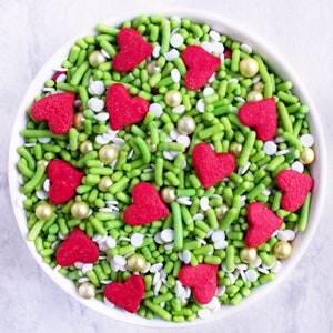 Two Sizes Too Small Sprinkle Mix | Christmas Sprinkle Mix