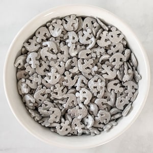 Anchor Sprinkles | 2.5 Ounces | Anchor Cupcake Topper | Edible Sprinkles