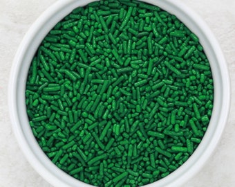 Green Jimmies Sprinkles 4oz