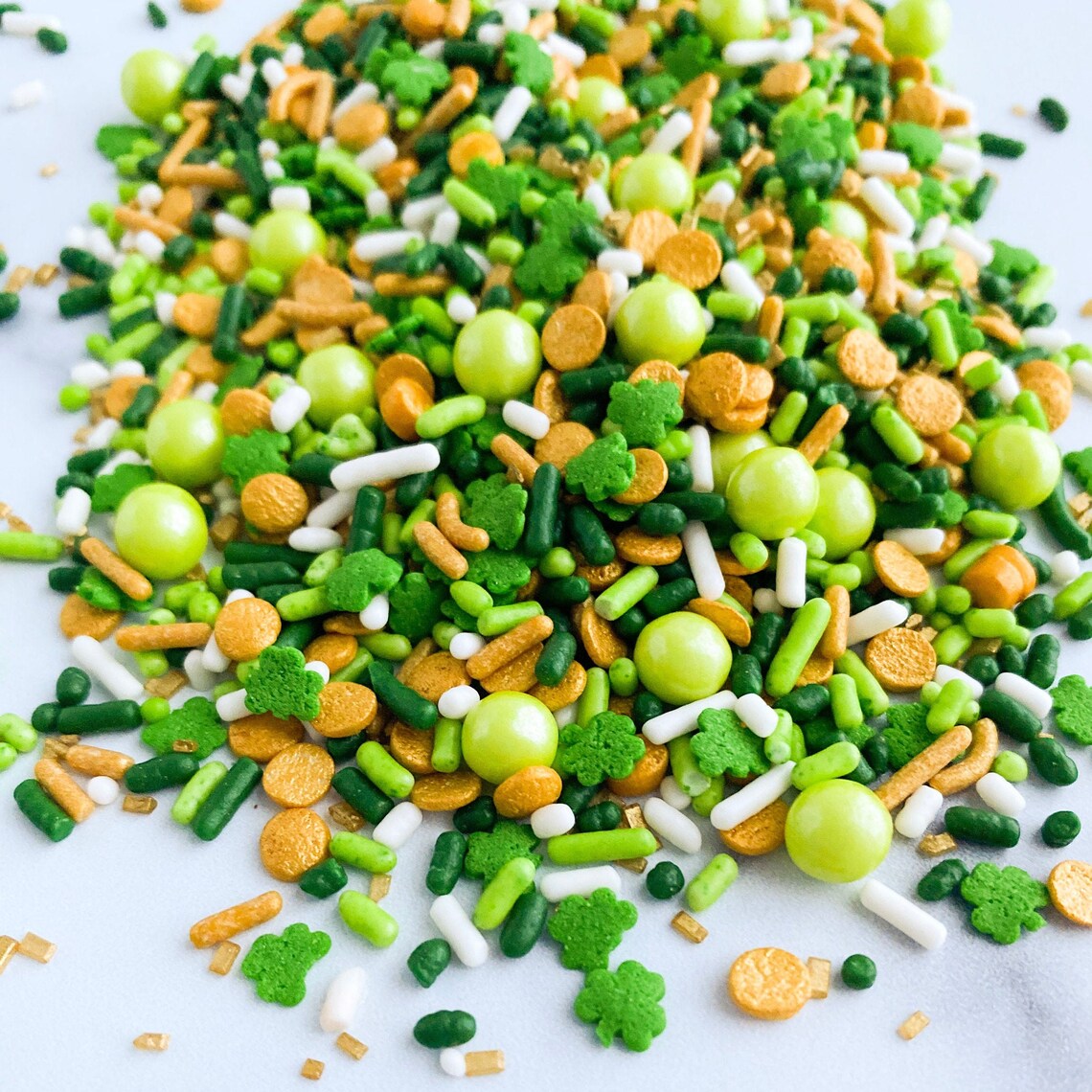 St. Patrick's Day Sprinkles 3 Ounces Edible Sprinkles Etsy