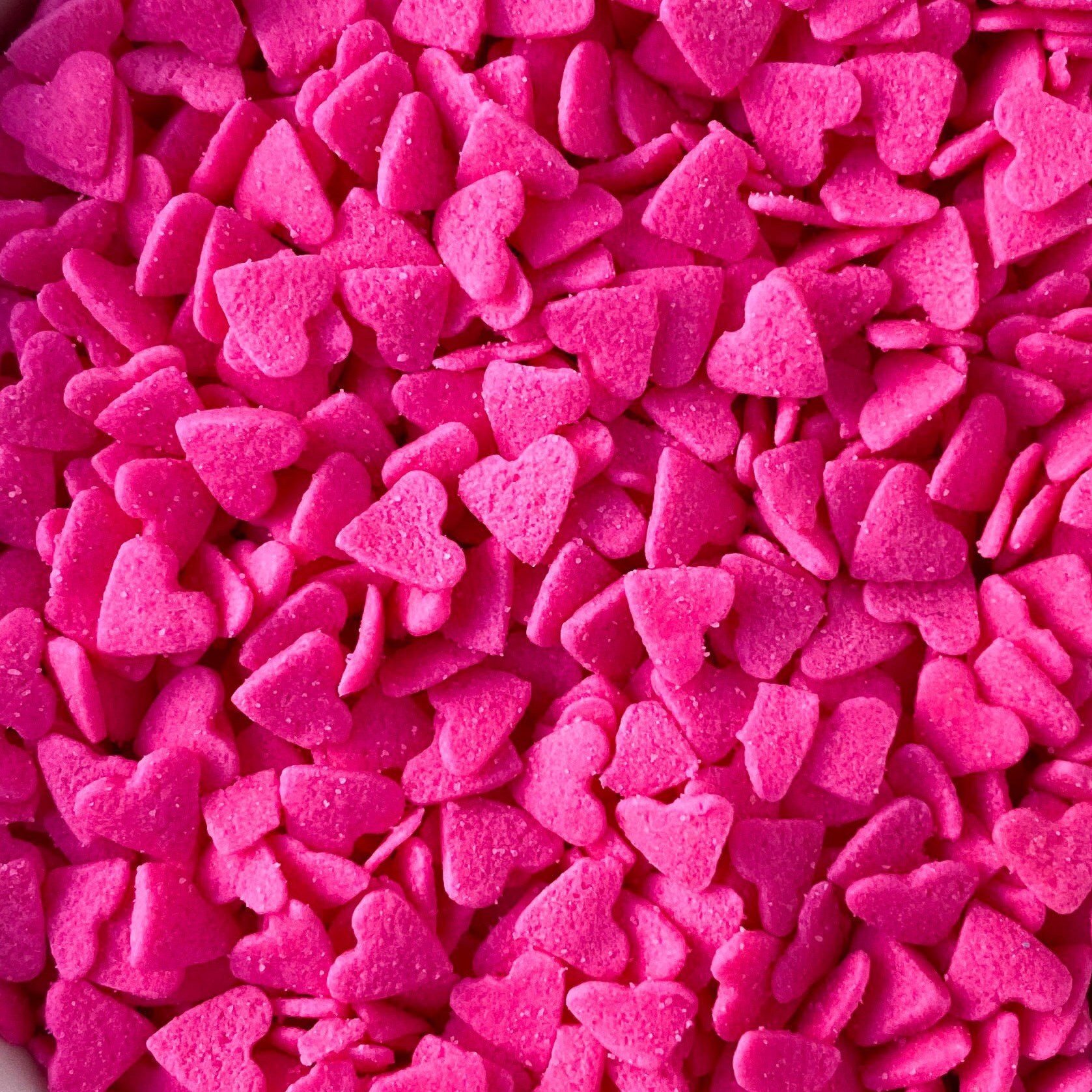 Pink Heart Sprinkles 4 Ounces Heart Sprinkles Etsy