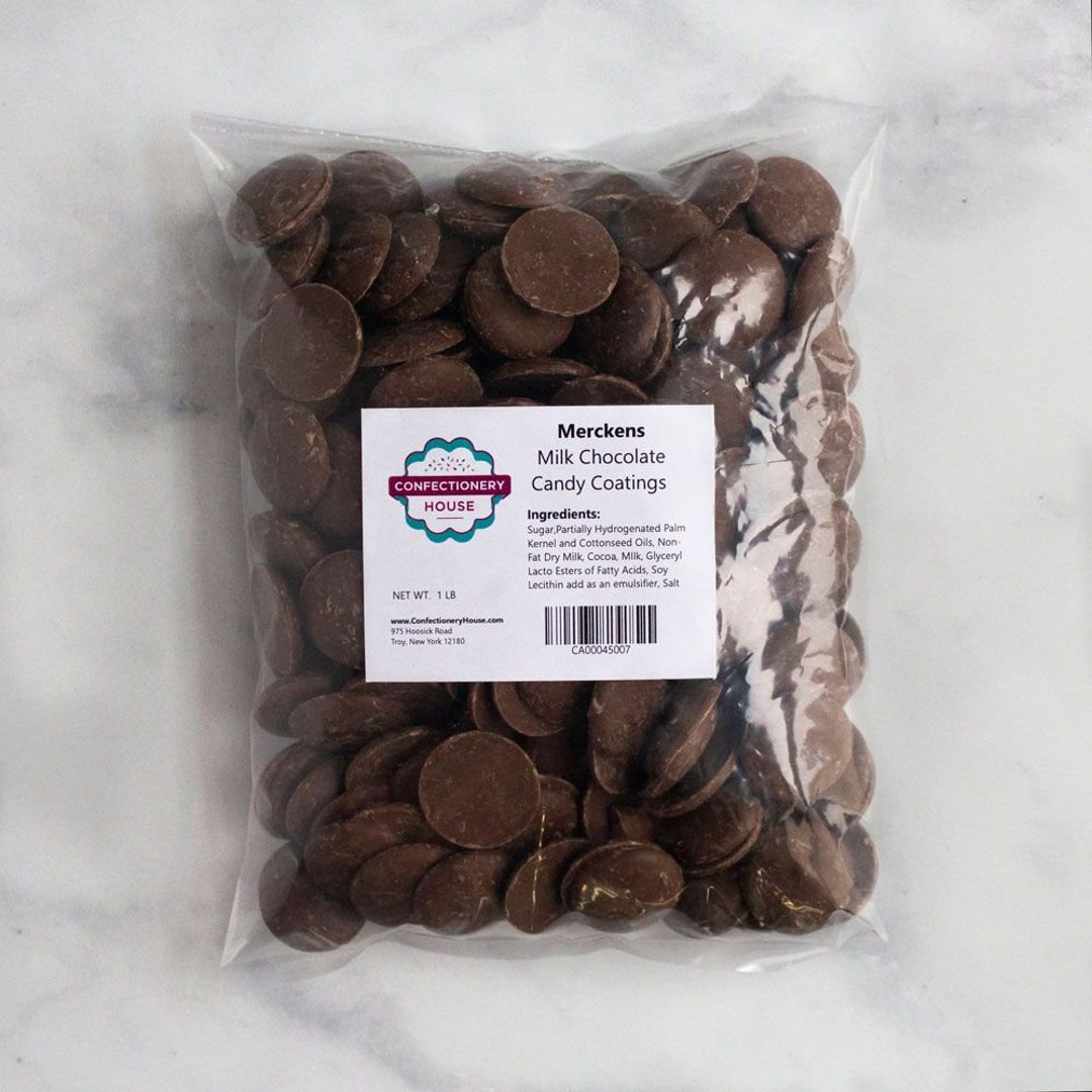 Merckens Pink Chocolate Melts | Melting Chocolate | 1 Pound Bag | Candy  Coatings