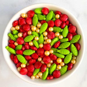 Ornaments Sprinkles | 2.5 Ounces | Edible Sprinkles | Christmas Sprinkles