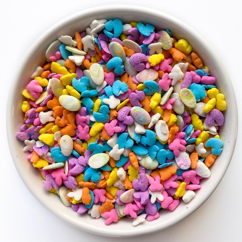 Easter Assortment Sprinkles 2 1/2 Ounces Bunny Sprinkles Etsy