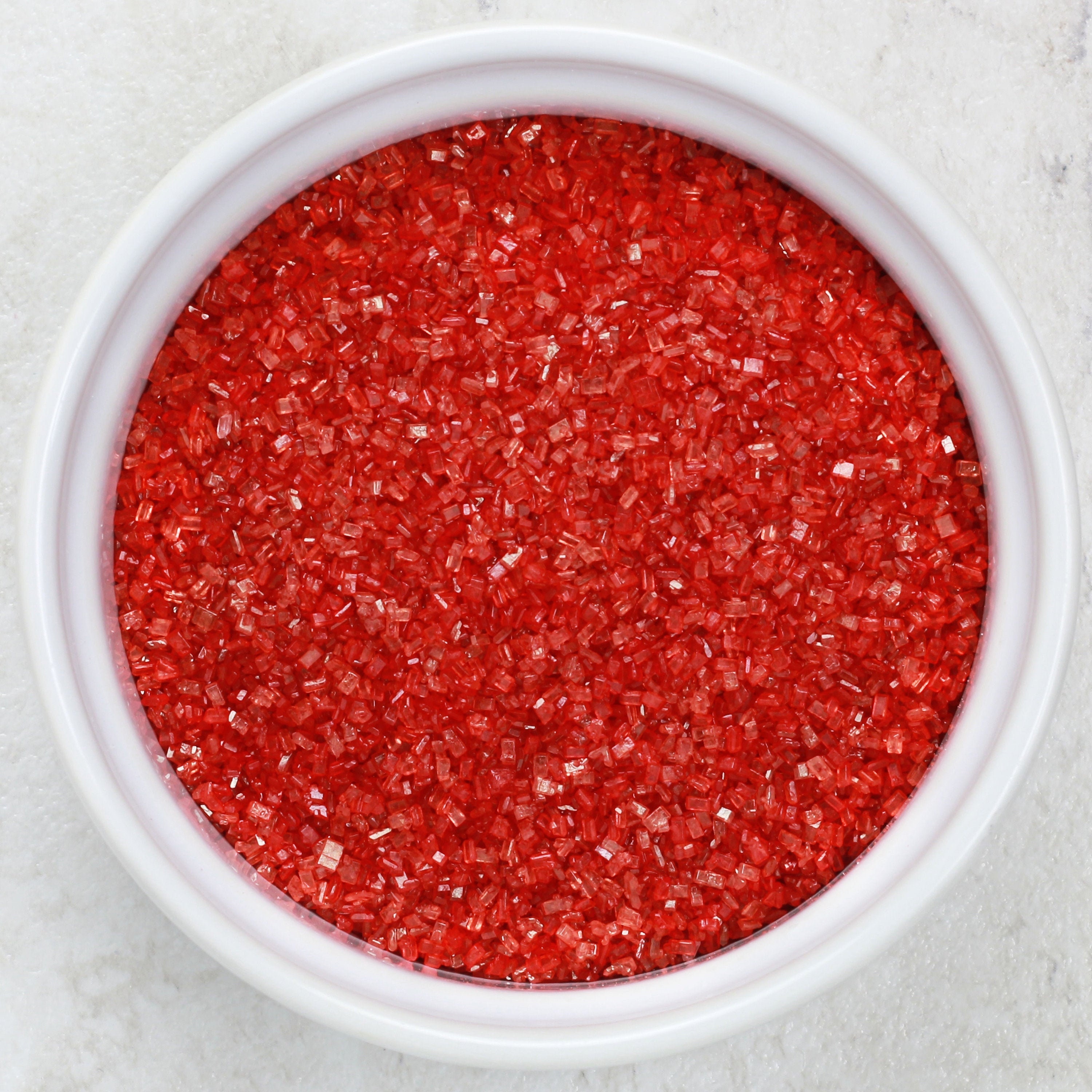 Red Coarse Sugar Crystals Red Cookie Sprinkles Red Sugar Sprinkles 