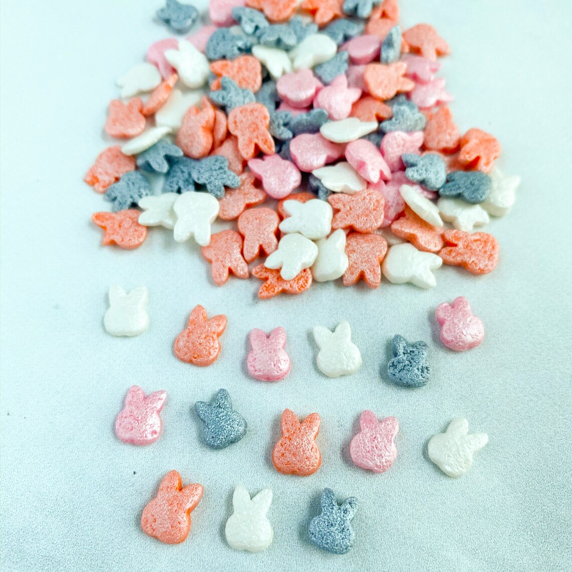 Pearlized Bunny Sprinkles Easter Sprinkles Baby Bunny Etsy