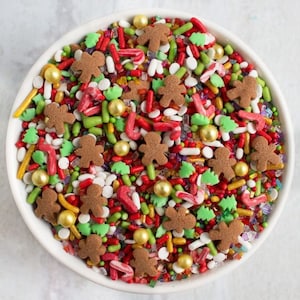 Ugly Christmas Sweater Sprinkle Mix | 3 ounces | Christmas Sprinkles | Christmas Sprinkle Mix | Edible Sprinkles | Candy Sprinkles