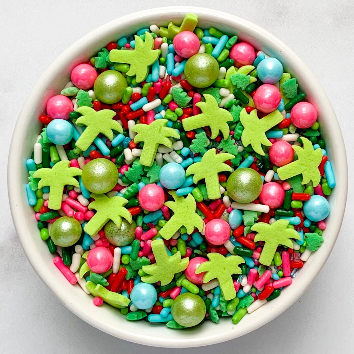 Christmas in July Sprinkle Mix Christmas Sprinkles Cookie Sprinkles Cake Sprinkles Edible Sprinkles image 1