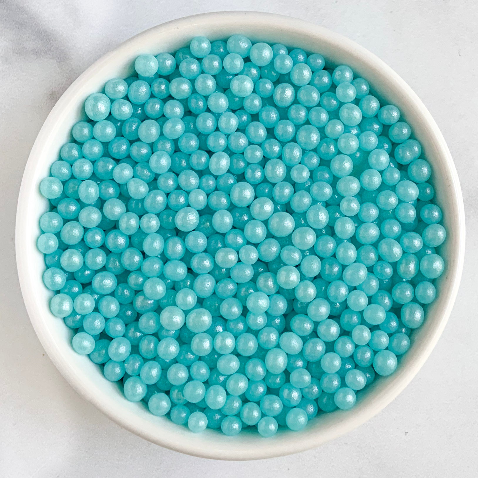 Blue Sugar Pearls - The Peppermill
