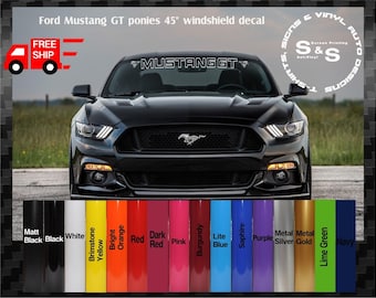 Roush Window Banner mustang *17 colors* 94-04 vinyl graphic sticker