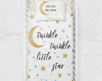 twinkle little star baby bedding