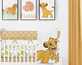 Nursery Lion Etsy