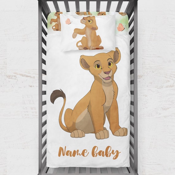 Items Similar To Nursery Lion King Crib Bedding Set Disney Minky