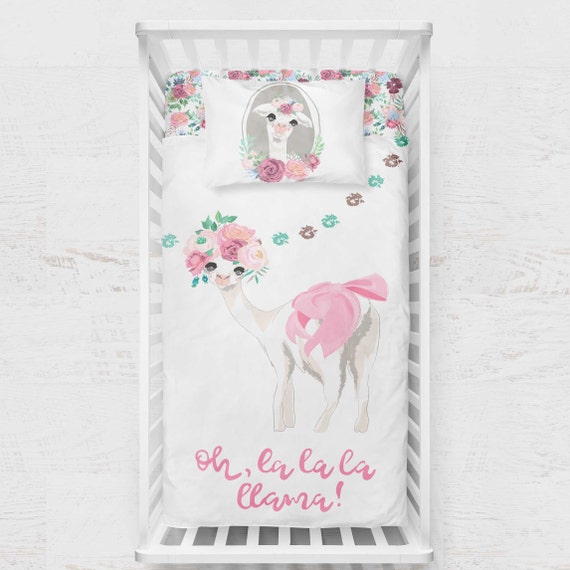 llama crib sheet