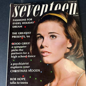 Seventeen Magazine.  December 1966