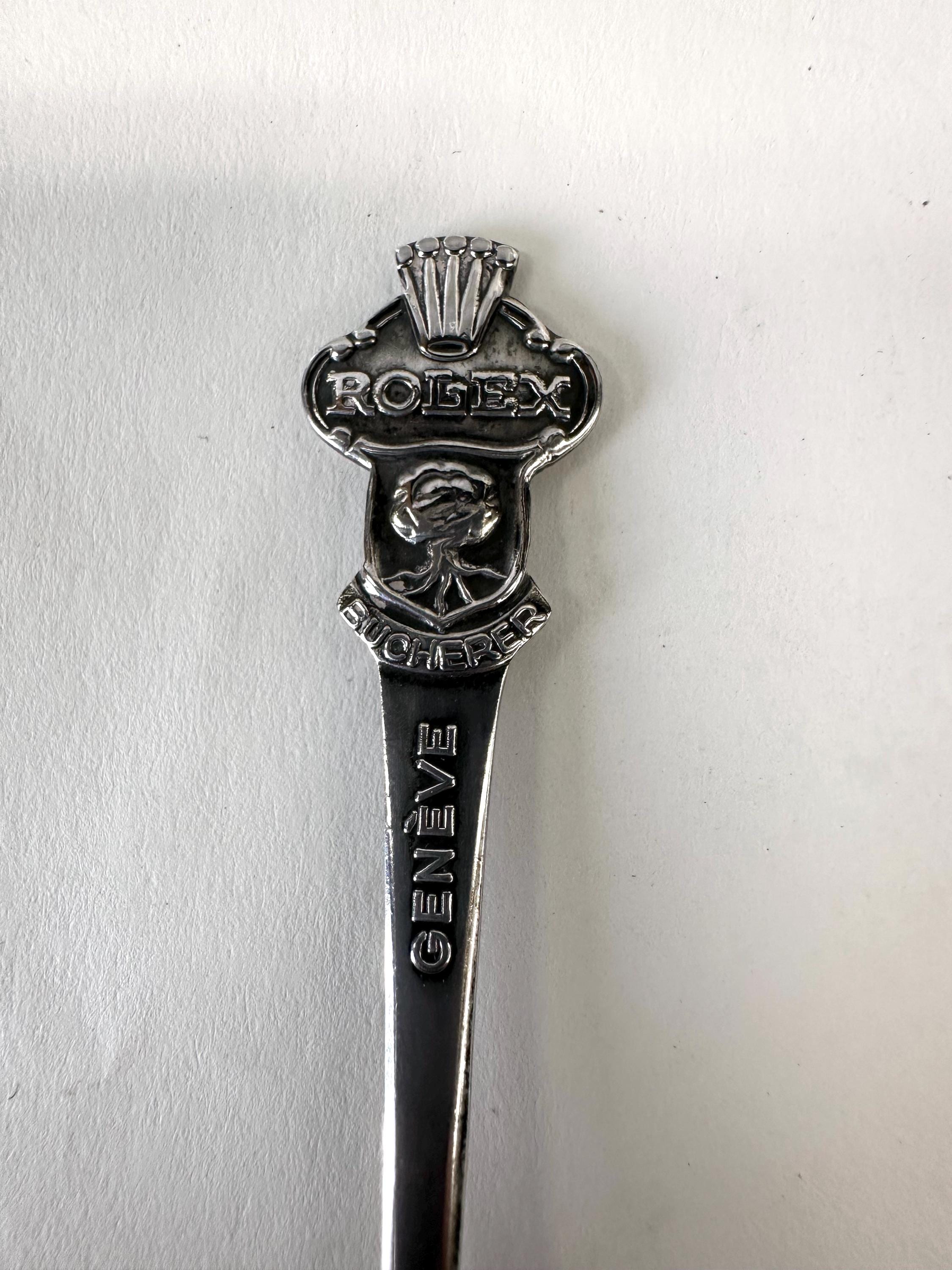 Rolex Bucherer Geneve Switzerland Silver Spoon CB 6,9 M - Etsy