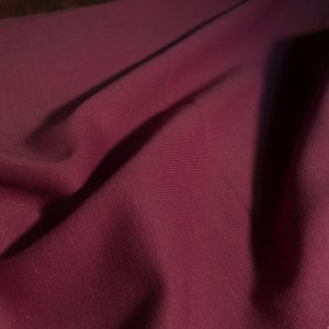 Vintage Purple End-of-Mill Fabric Remnant 1960s-70s