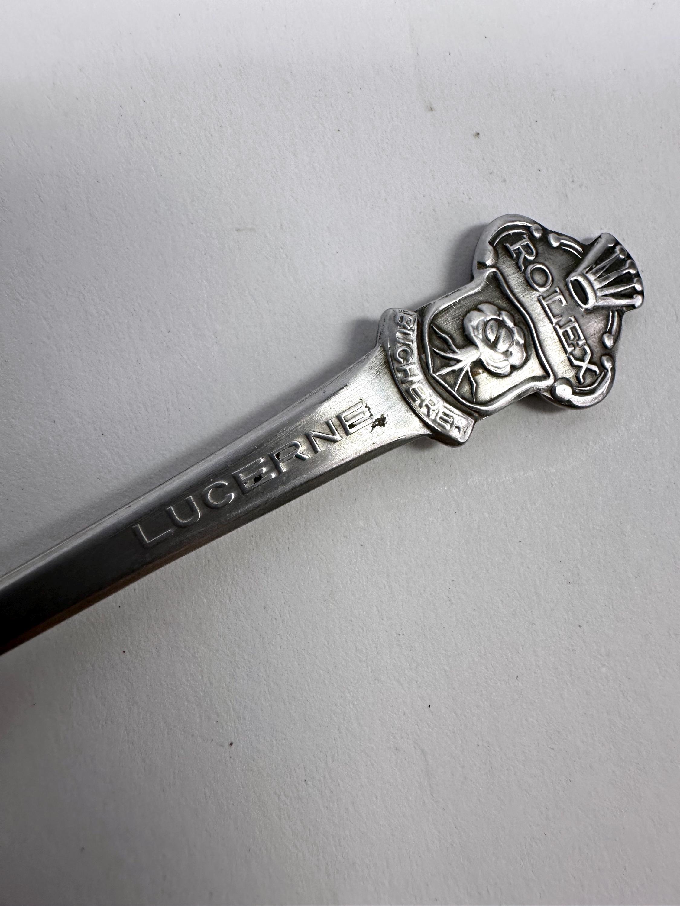 Rolex Bucherer Lucerne Switzerland Silver Spoon CB - Etsy