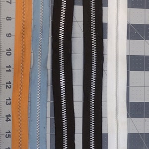 Metal Jacket Zippers