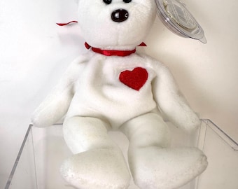 TY Beanie Baby Original- 1993 Valentino Bear