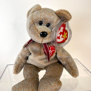 TY Beanie Baby Original- 1999 Signature Bear