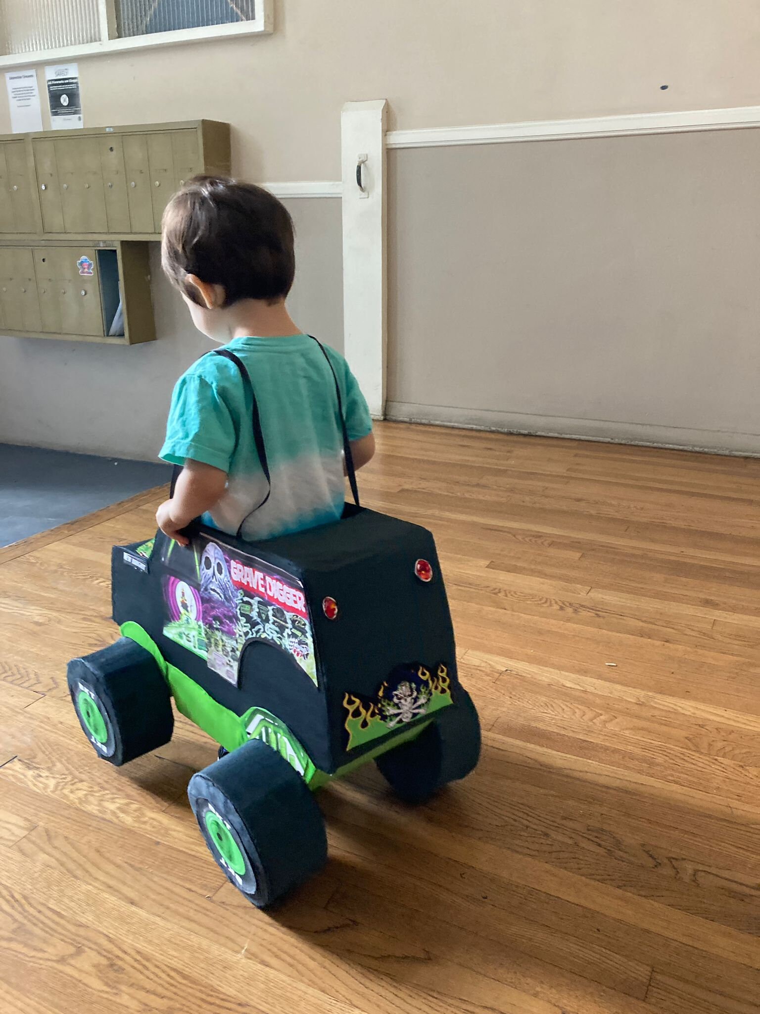 Monster Truck Birthday Party Cardboard Box Monster Truck Etsy