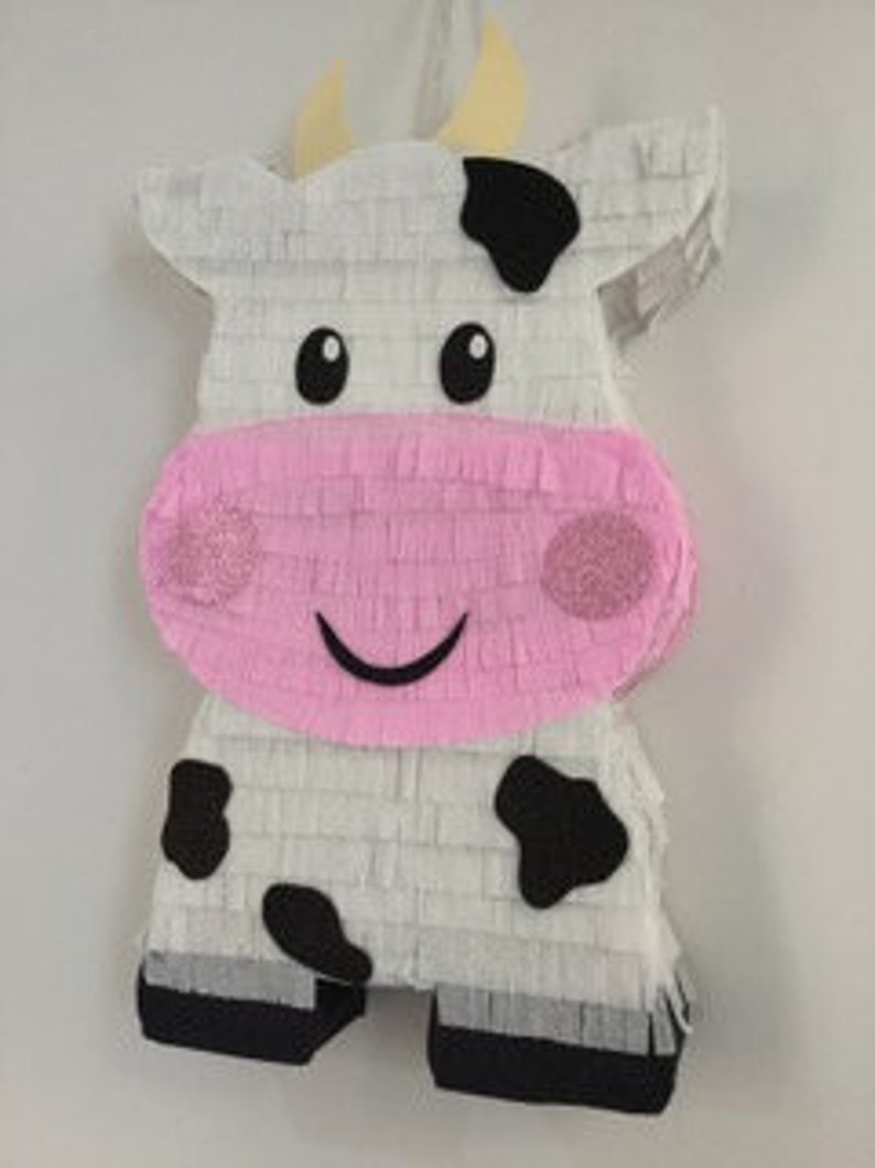 Cow pinata. farm piñata. cow birthday Party. Farm Party Etsy