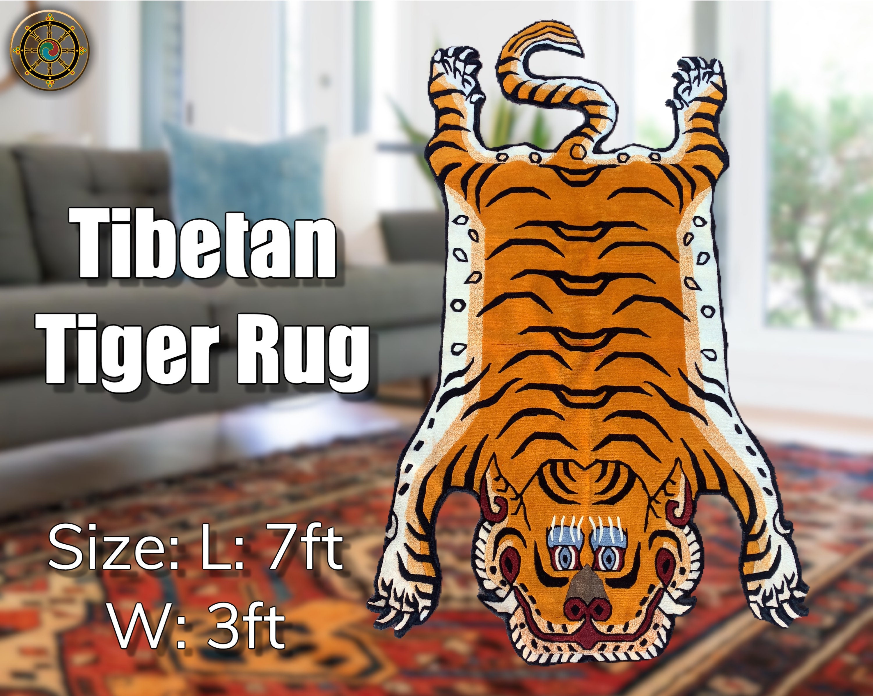Tibetan Tiger Rug (vintage) - Etsy