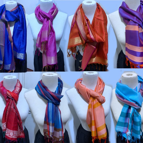 Light weight Indian rayon scarf for women