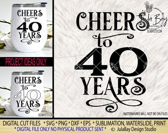 Free Free 65 40Th Wedding Anniversary Svg SVG PNG EPS DXF File