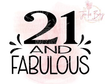 Download 21st birthday svg | Etsy