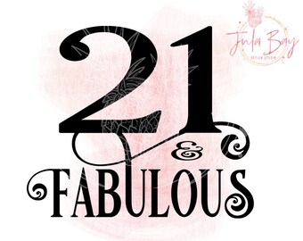 21st birthday svg | Etsy