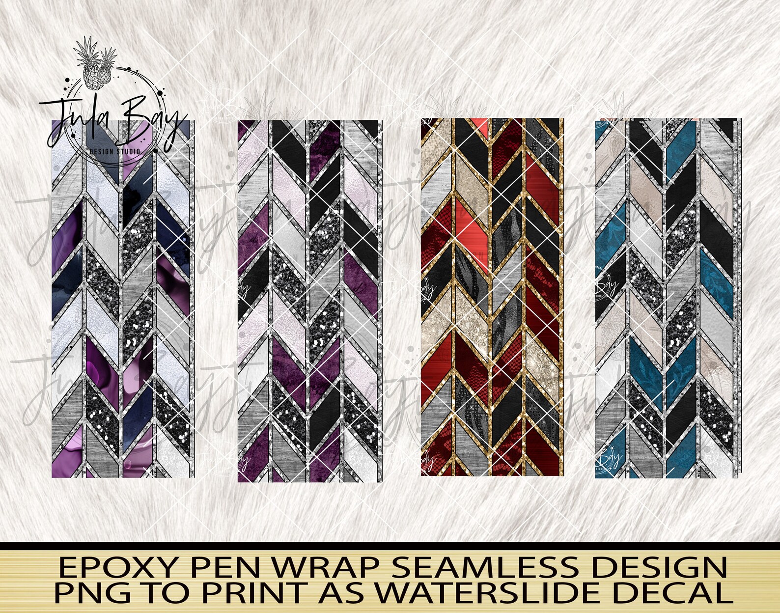 pen wrap tangram pattern for epoxy glitter pen wrap for etsy