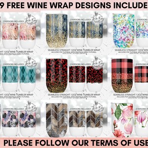 Fuck No Full Wine Wrap Sublimation Design Funny Wine Tumbler Wrap PNG Swear Purple Milky Way Full Wine Wrap Design for Sublimation image 3