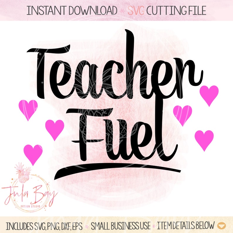 Download Teaching Fuel SVG teacher tumbler SVG funny teacher Gift | Etsy