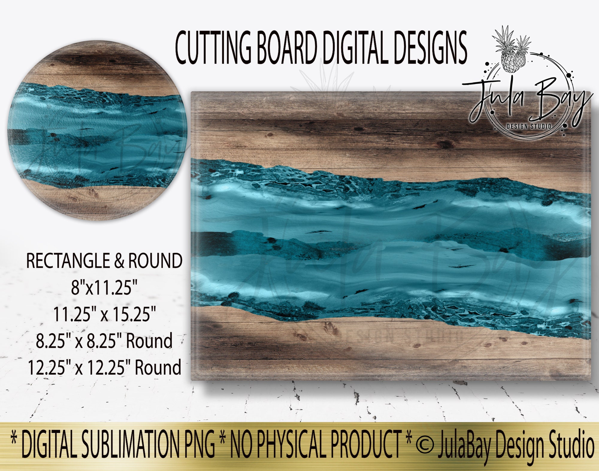 Design Your Own Rectangular Glass Cutting Board - Large - 15.25 x