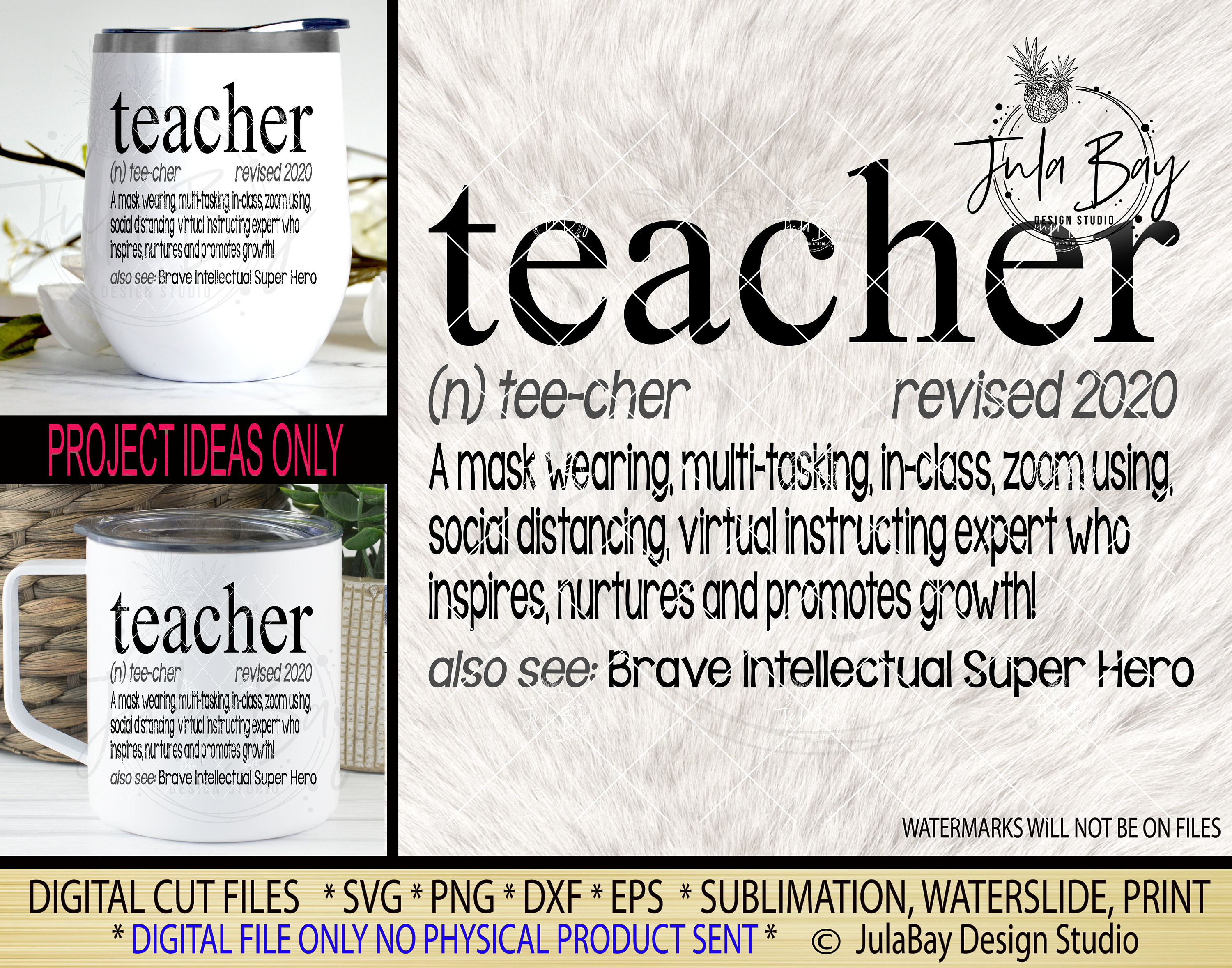 Download 2020 Teacher SVG Teacher Definition SVG Funny Teacher Mug | Etsy