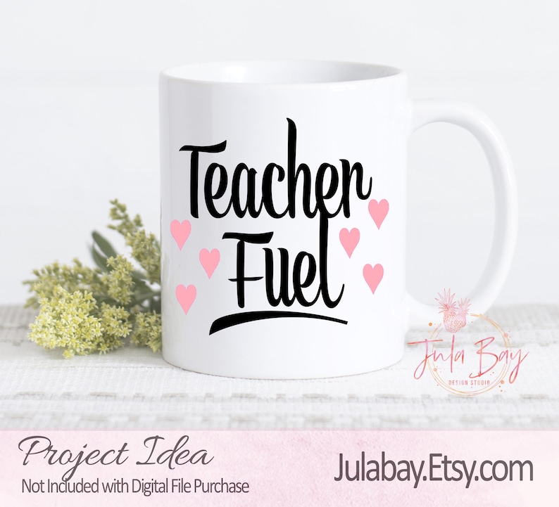 Download Teaching Fuel SVG teacher tumbler SVG funny teacher Gift | Etsy
