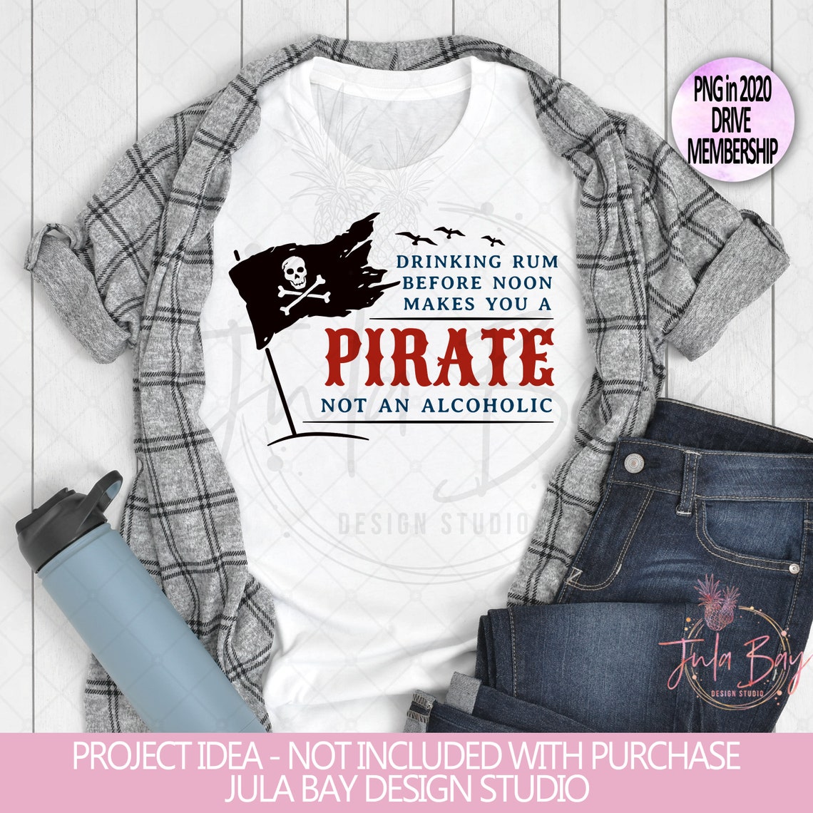 Drinking Rum before noon makes you a pirate not an alcoholic | Etsy