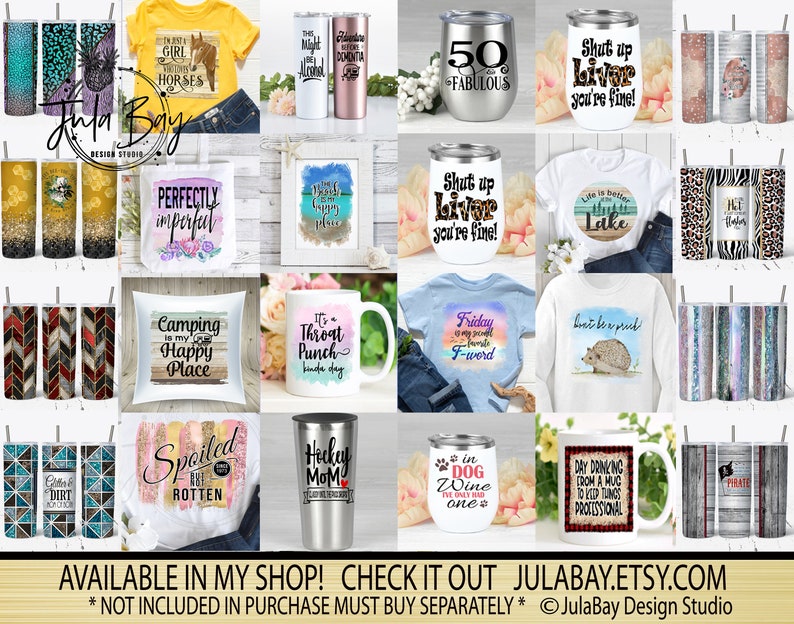 Don't be a Salty Bitch PNG, When Life Gives you Lemons Sublimation Design, Swear PNG, Swear Drink Label Bundle, Sarcastic PNG for Tumblers image 4