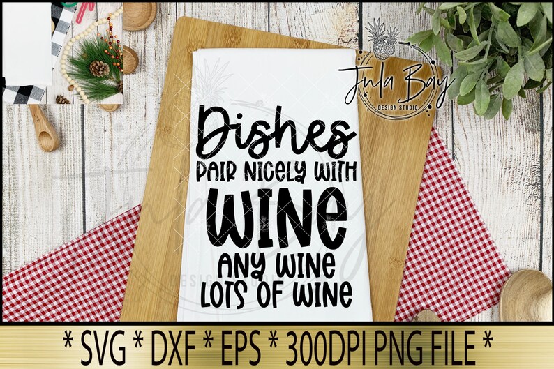 Funny Dish Towel Saying SVG Bundle Sayings for Dish Towels Etsy